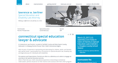 Desktop Screenshot of berlinerspecialedlaw.com